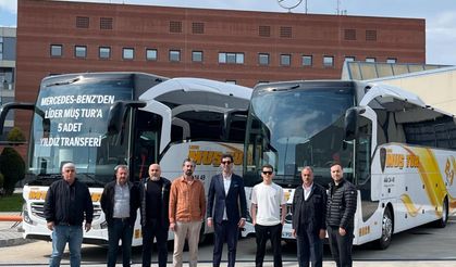 Hastalya Otomotiv'den Lider Muş Turizm’e 2 adet Travego teslimatı