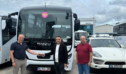 MKC Otomotiv’den Elissa Turizm’e 1 adet Isuzu Novo Lux teslimatı