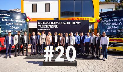Malatya Zafer Filosuna 20 Mercedes-Benz Travego Katıldı