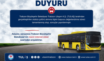 45 otobüs şoförünün işe alım süreci tamamlandı