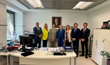 IRU ile TOBB arasında TIR sistemi ve iş birliği konuları ele alındı