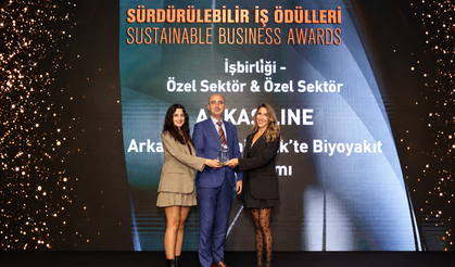 Arkas Line’a Biyoyakıt Projesiyle Sürdürülebilir İş Ödülü