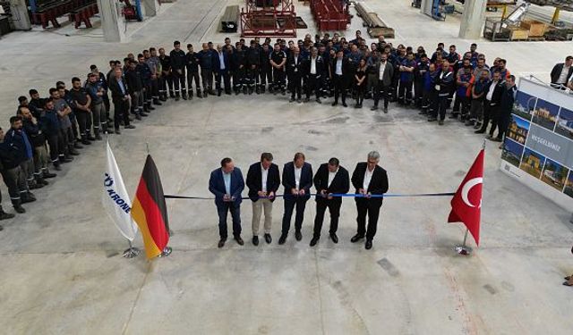 KRONE Tire Fabrikasında, yeni şasi üretim tesisi devreye alındı. Hedef 7 bin adet treyler üretimi