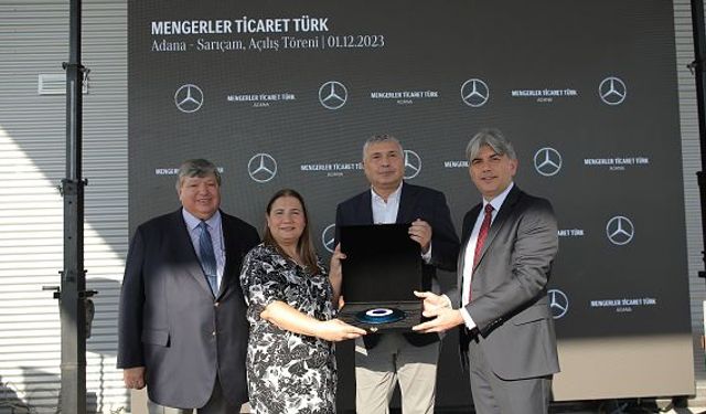 Mercedes-Benz Türk’ün kamyon bayi ve yetkili servisi Mengerler Adana Sarıçam lokasyonu açıldı