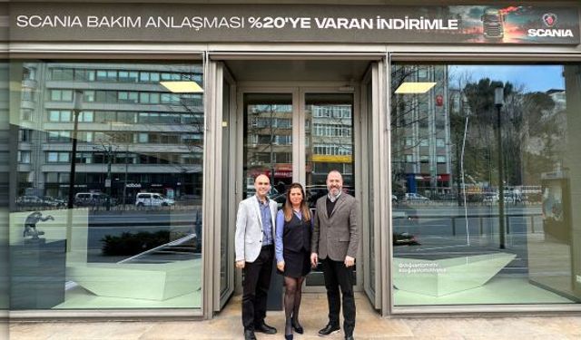 Scania, Servis Kontratları ile tam zamanlı hareketliliği destekliyor