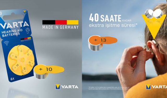 Varta’dan İşitme Cihazı Pilleri