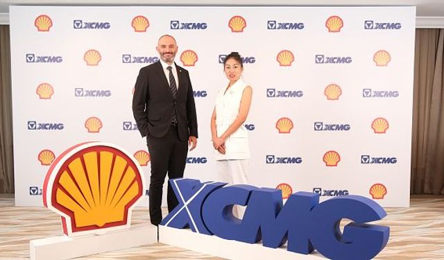 Shell, XCMG makinelerine özel madeni yağlar üretecek