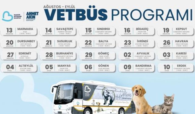 Sokaktaki canlar VETBÜS’e emanet