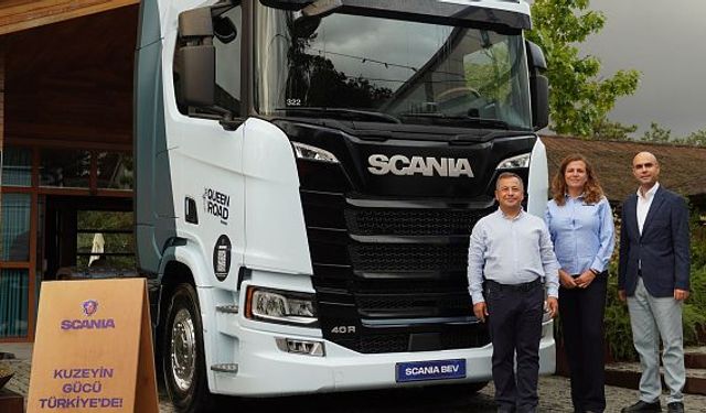 Scania 40R ile yola çıkan kadın sürücüler 3 bin 300 kilometrelik yolculuk sonunda Türkiye’ye ulaştı