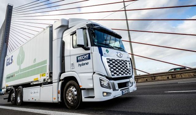 GLS, Allison şanzıman donanımlı Hyundai Xcient hidrojen kamyonu kullanıyor