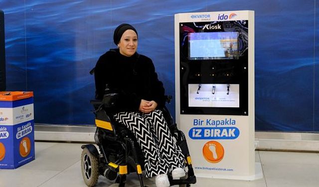 Bir Kapakla İz Bırak Projesi'nden engelsiz yaşam için şarj istasyonları