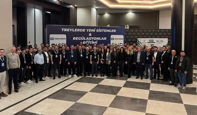 TREDER; Knorr-Bremse, Mobilite, LID işbirliğiyle Konya’da eğitim verdi