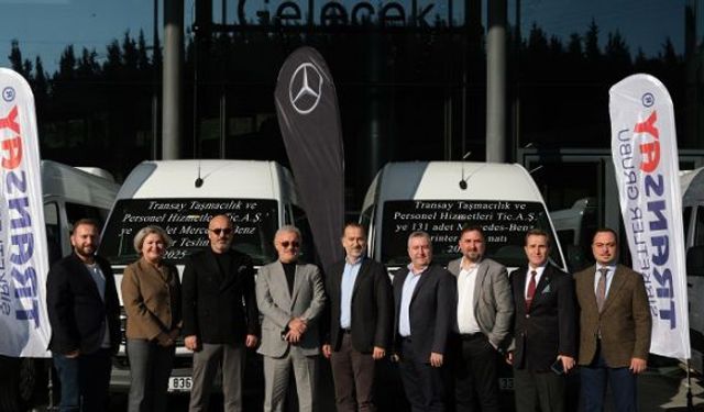 Mercedes-Benz’den Transay Taşımacılık’a 131 Adet Mercedes-Benz Sprinter Teslimatı