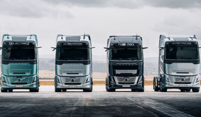 Volvo Trucks 2024 yılında Avrupa’nın en çok tercih edilen ağır ticari araç markası oldu