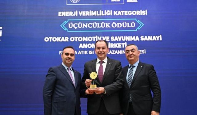 Otokar’a "Enerji Verimliliği" Ödülü