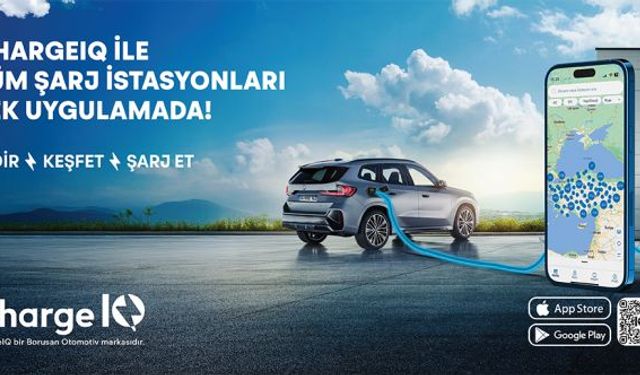 Borusan Otomotiv’den tüm şarj İstasyonlarını tek bir noktada birleştiren uygulama: ChargeIQ