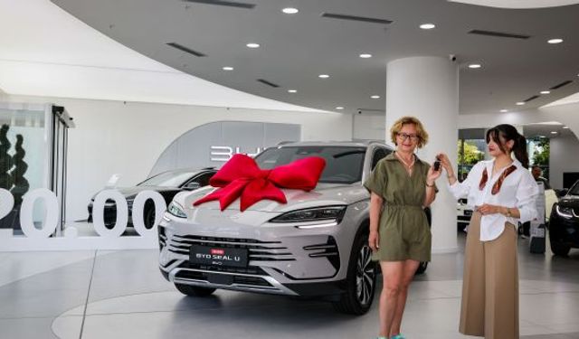 BYD SEAL U’nun 20.000’inci teslimatı yapıldı