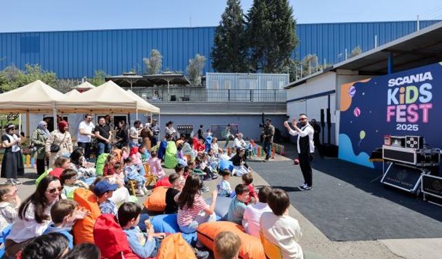 Scania Kids Fest renkli geçti