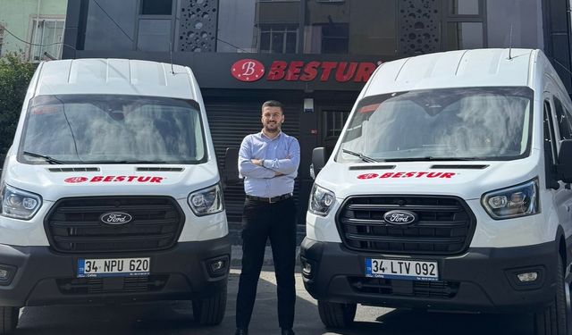 Beştur Turizm filosuna 12 adet Ford Transit kattı