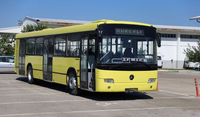 Bursa’dan Adıyaman’a hibe otobüs