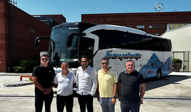 Hasmer 6’ncı Travego’yu Beydağı Turizm’e teslim etti