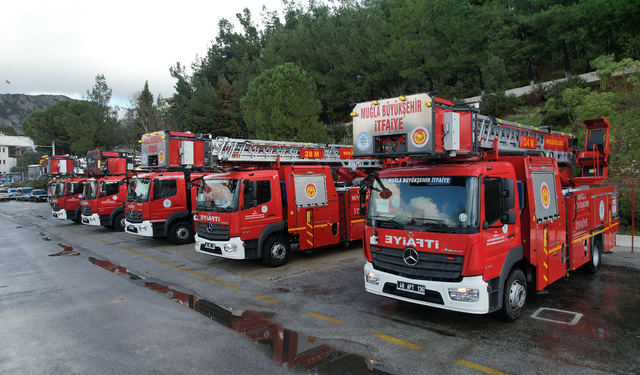 Muğla Büyükşehir İtfaiyesi’ne 72 Yeni Araç Geliyor
