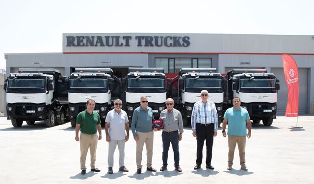 Özçiçek İnşaat 10 adet daha Renault Trucks K Xtrem aldı