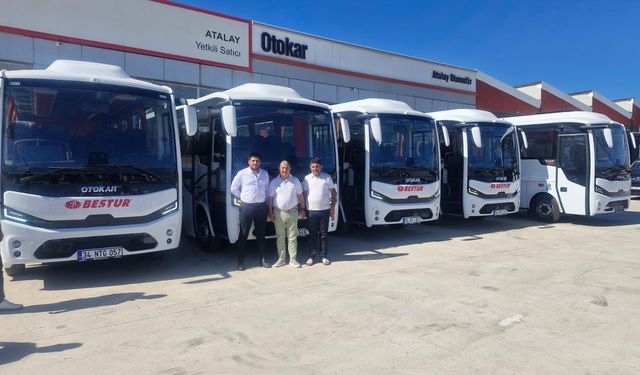 Atalay Otomotiv’den Beştur Turizm’e 5 adet Otokar Sultan