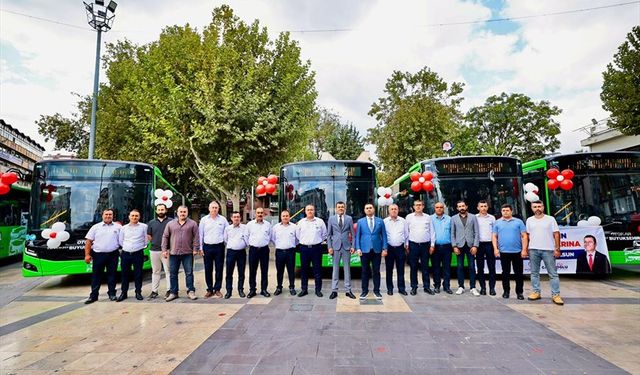 Denizli Büyükşehir Belediyesi toplu ulaşım filosuna 30 yeni Otokar otobüs kattı