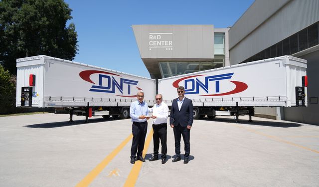 DNT Uluslararası Nakliyat’ın filosundaki Tırsan sayısı 300’e ulaştı