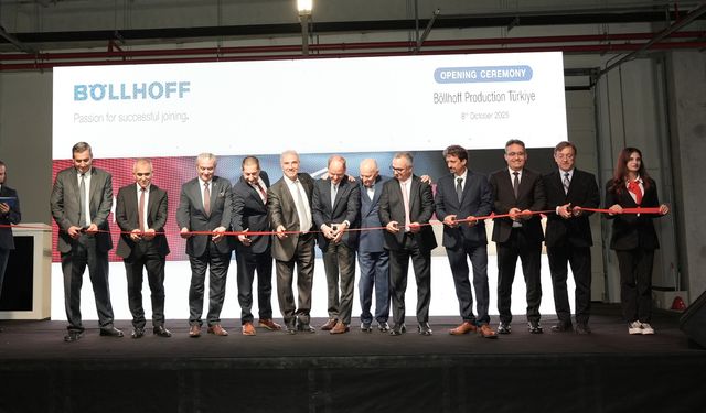 Alman devi Böllhoff İZBAŞ'ta üretime başladı
