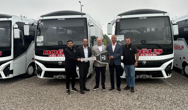 Yaşaroğlu Otomotiv’den Doğuş Yol Turizm’e 8 adet TEMSA Prestij teslimatı