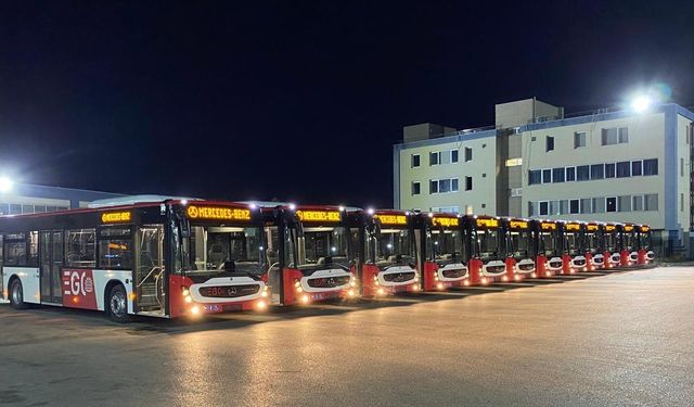 EGO filosuna 12 adet Mercedes-Benz Conecto kattı