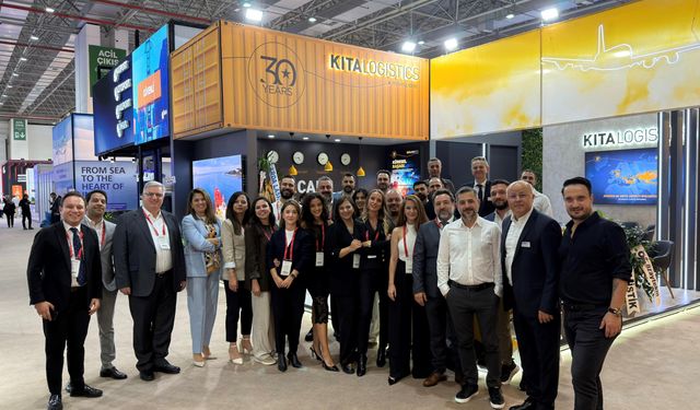 Kıta Logistics sanatla buluşan konseptiyle fuarın ilgi odağı oldu