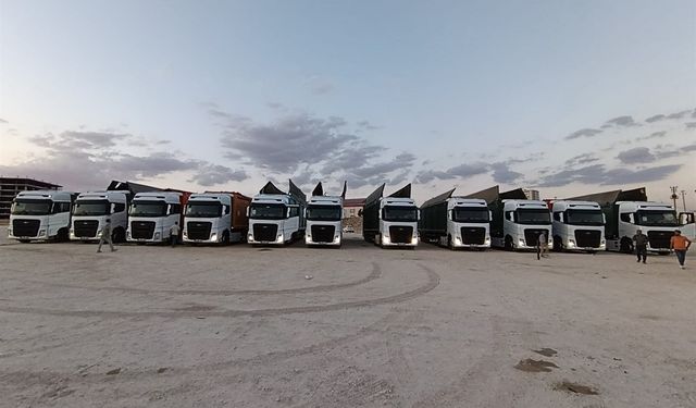Mardin Büyükşehir Belediyesi filosuna 11 adet Ford kamyon kattı