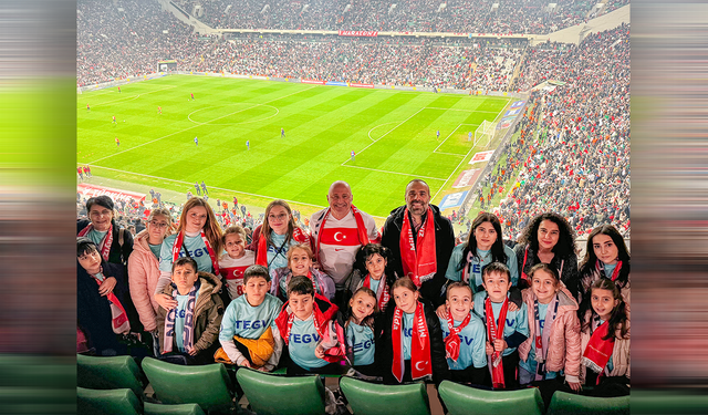 TEGV ve Prometeon Türkiye, Çocukları Milli Maç Heyecanında Buluşturdu