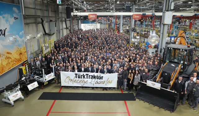 TürkTraktör Üretimde Yeni Kilometre Taşlarını Geride Bıraktı