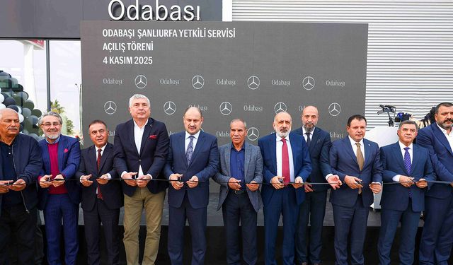 Mercedes-Benz Türk Odabaşı Şanlıurfa Yetkili Servisi Hizmete Açıldı