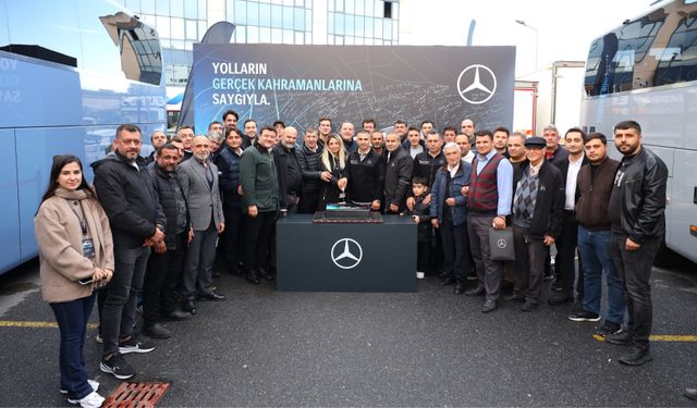 Mercedes-Benz Türk, Dünya Şoförler Günü’nü Bu Yıl da Şoförlerle Birlikte Kutladı