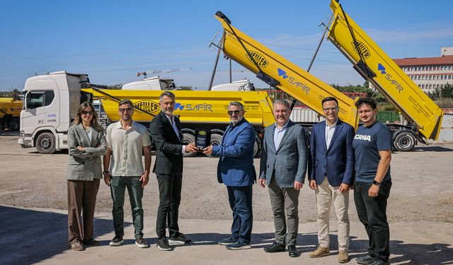 Safir Proje Mühendislik 23 adet Meiller Damper ile operasyonel Gücünü Artırıyor