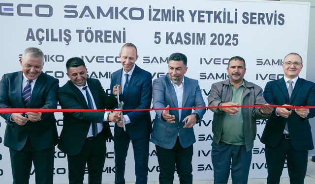 IVECO SAMKO Otomotiv İzmir tesisi açıldı