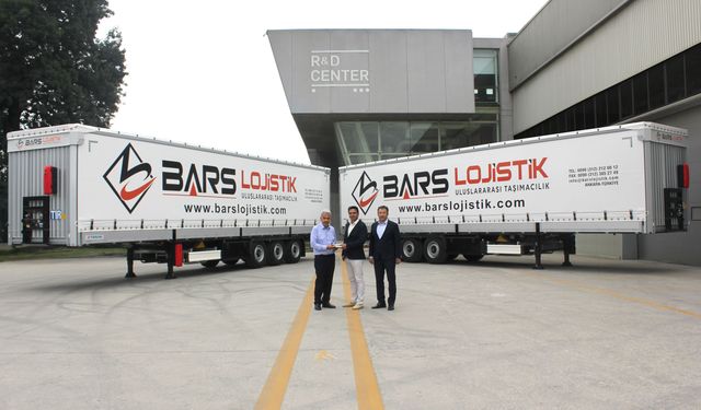 TIRSAN Bars Lojistik’e 35 adet Tenteli Perdeli Maksima Plus teslim etti