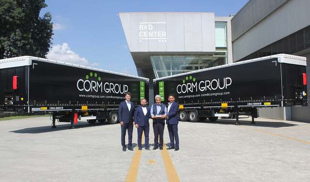 Corm Group'tan demiryoluna yatırım, 27 tren yüklemeli TIRSAN