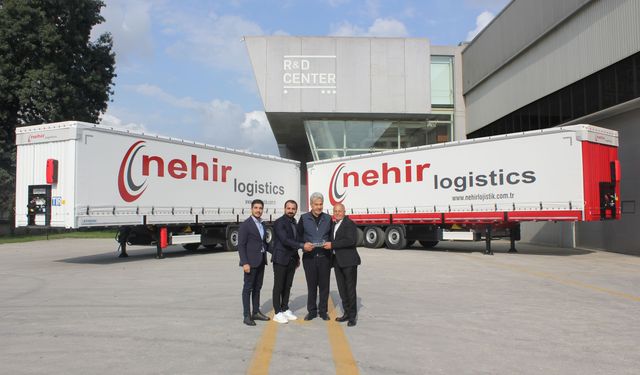 Nehir Lojistik’in filosundaki Tırsan sayısı 40’a ulaştı