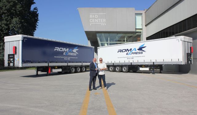 TIRSAN Roma Express’e ilk treylerlerini teslim etti