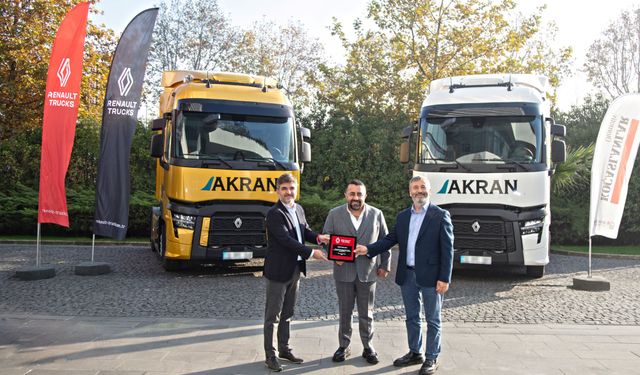 Akran Grup 2025’i 50 adet Renault Trucks T480 ile yatırım ile kapatıyor