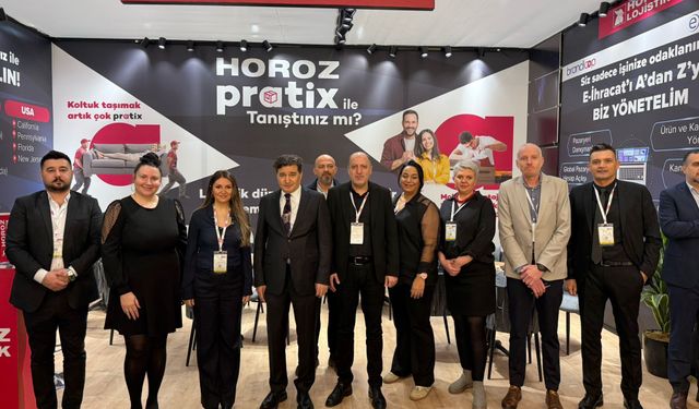 Horoz Lojistik İstanbul Mobilya Fuarı’nda entegre hizmet modeliyle dikkat çekti