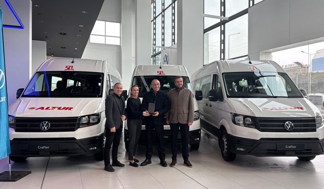 Altur Turizm araç filosuna 80 adet Volkswagen Crafter kattı