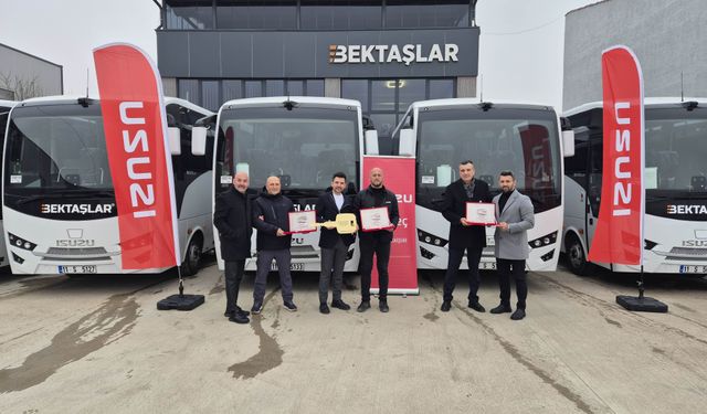 Anadolu Isuzu’dan Bektaşlar Turizm’e 20 Adet Novo Lux Teslimatı