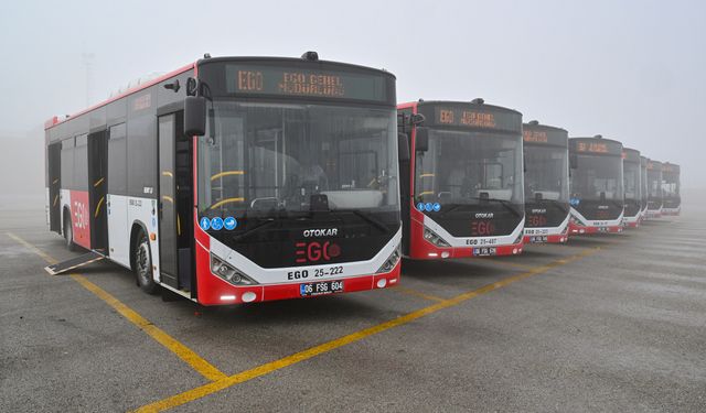 EGO filosuna 8 adet Otokar Kent LF katıldı